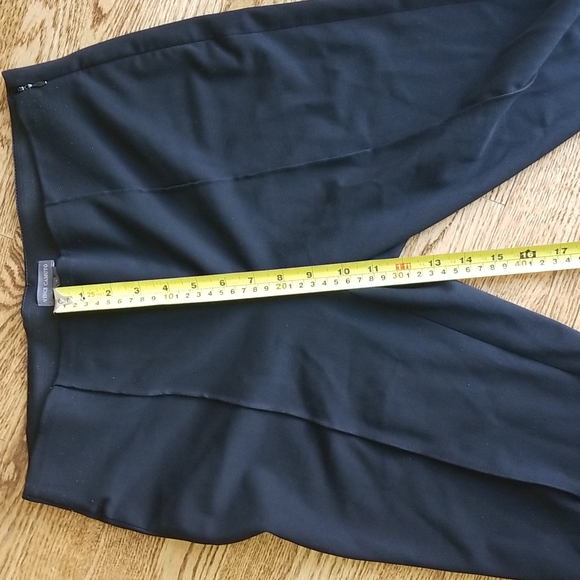 (4) Vince Camuto Classic Black Trousers Office Work Viscose Blend Skinny Work - Picture 6 of 10